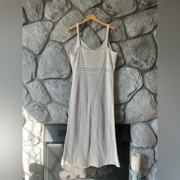 Sleeveless Crochet Midi Dress - Picture 3 of 6